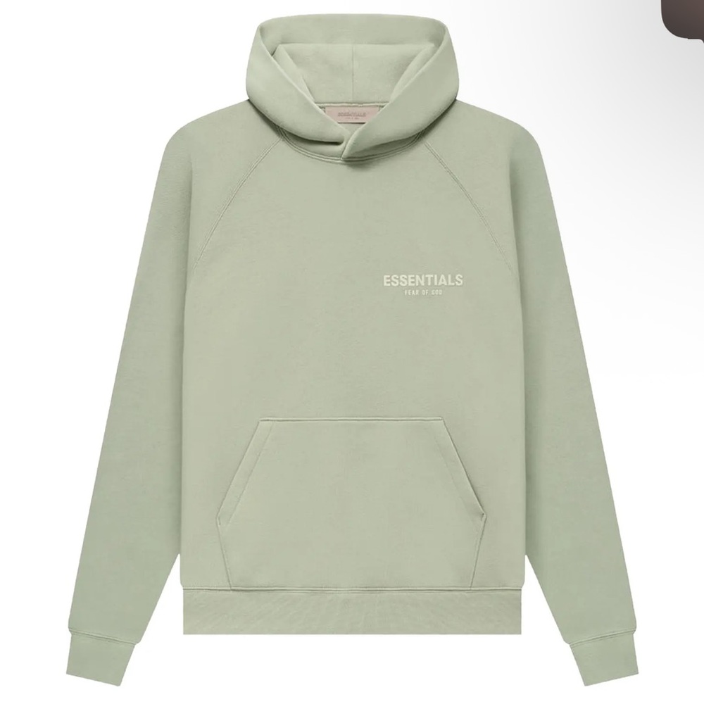 Fear of God Essentials‎ "Sea Foam" hoodie, men size XS